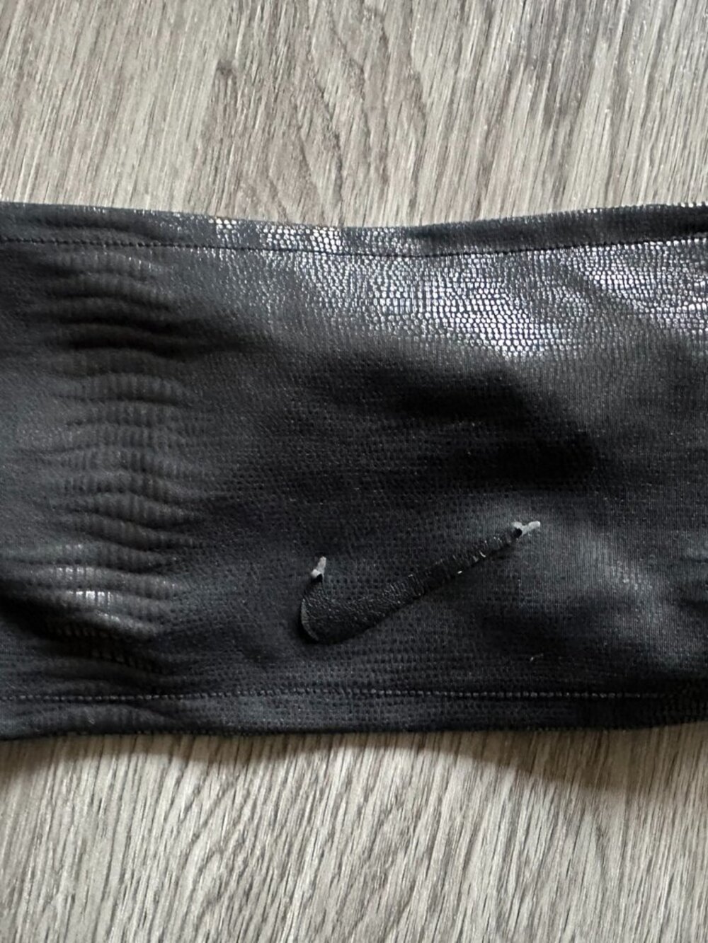 Nike Women's Wide Headband - Black Foil